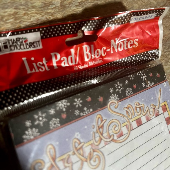 New Lady Jane bundle of 3-pack magnetic list pads and 1-Mary Engelbreit list pad - Picture 12 of 12